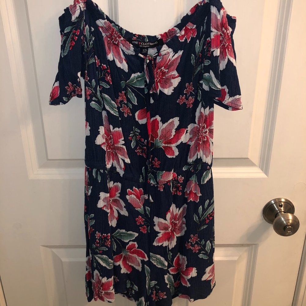 Floral Romper Size XS